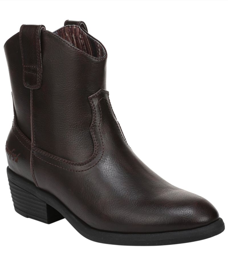 Women's Southwest Western Short Almond Toe Boots