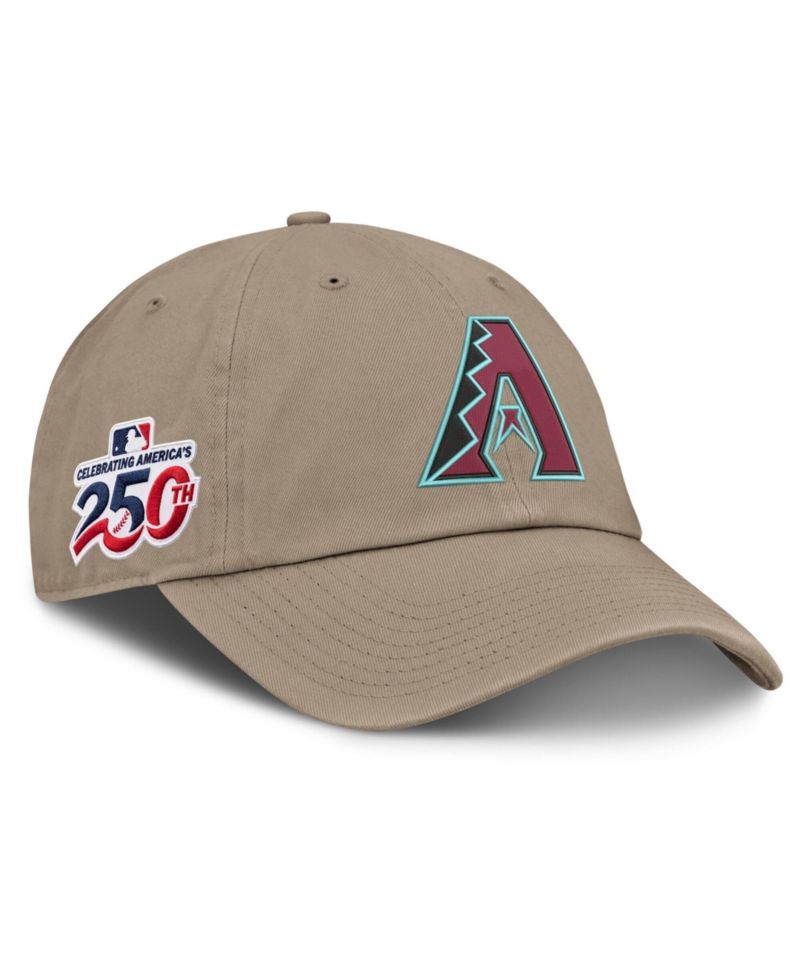 Men's Khaki Arizona Diamondbacks Celebrating America's 250th Club Adjustable Hat