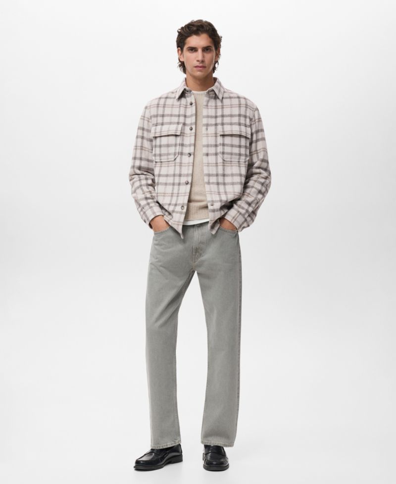 Men's Check Flannel Overshirt