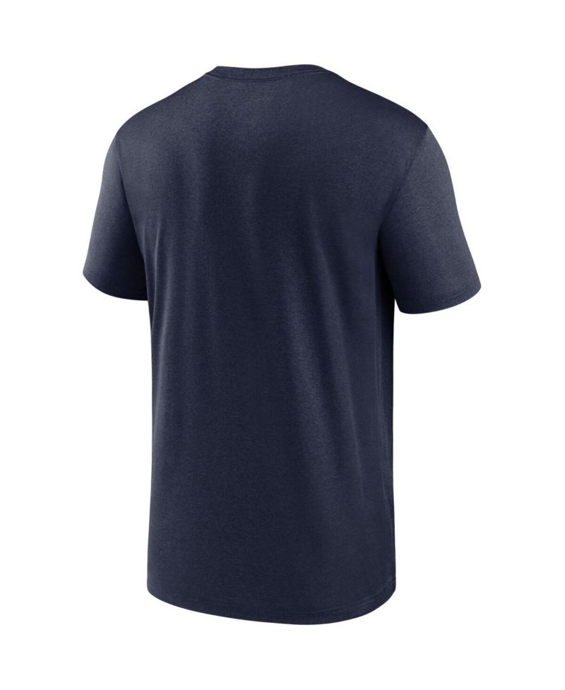 Men's Navy Denver Broncos Icon Legend Performance T-Shirt