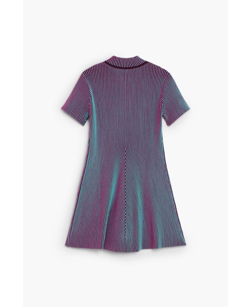 Girls's High Neck Dress