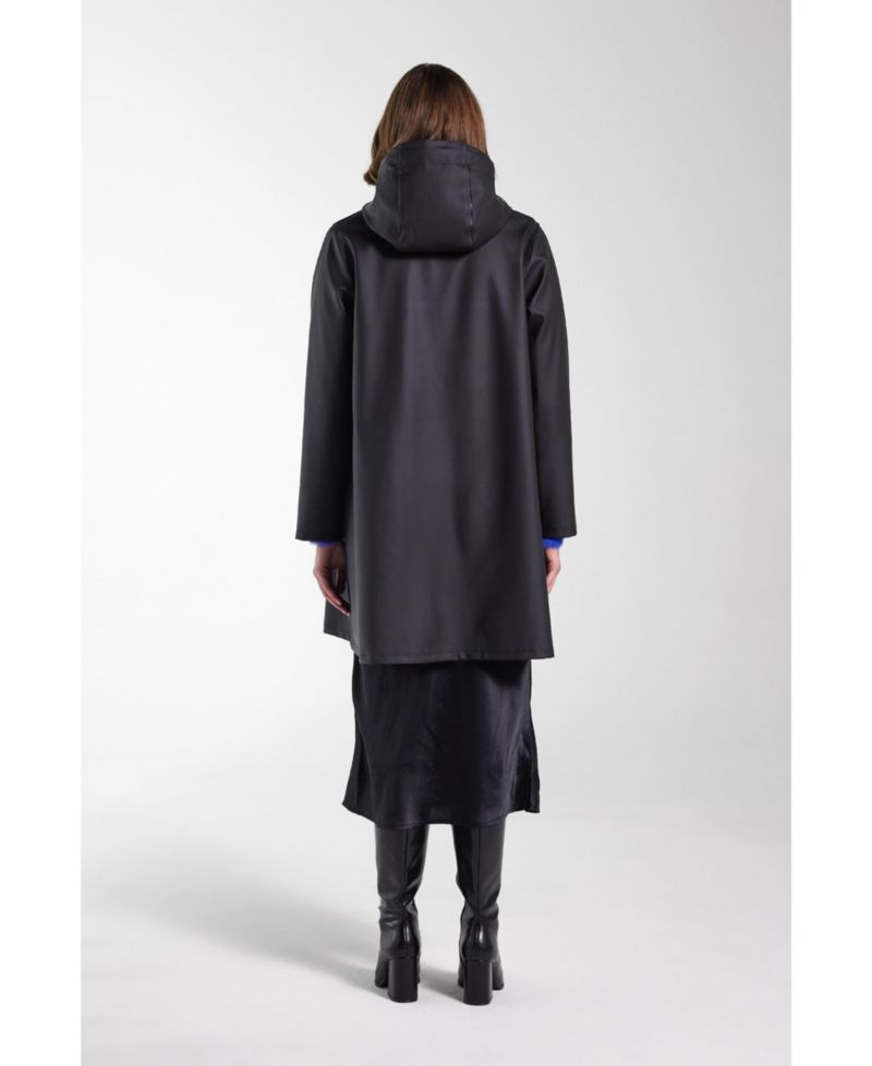 Mosebacke Hooded Long Sleeve Raincoat