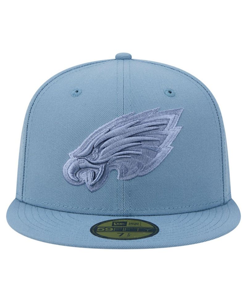 Men's Blue Philadelphia Eagles Color Pack 59FIFTY Fitted Hat