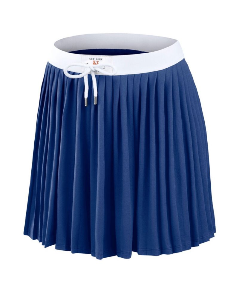 Women's Royal New York Mets Pleated Skort