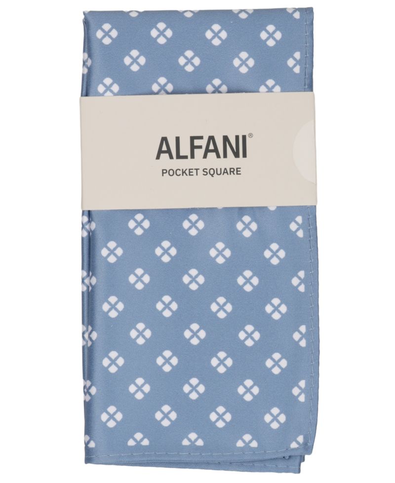 Men's Welton Geometric Pattern Pocket Square