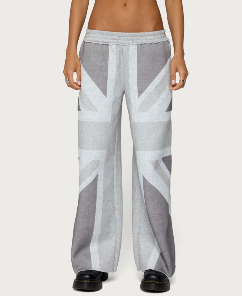 Women's London Rush Wide-Leg Low-Rise Sweatpants