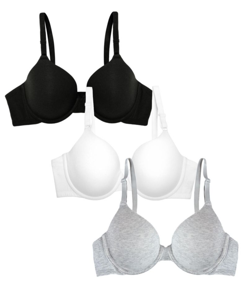 Women's 3-Pack T-Shirt Bra