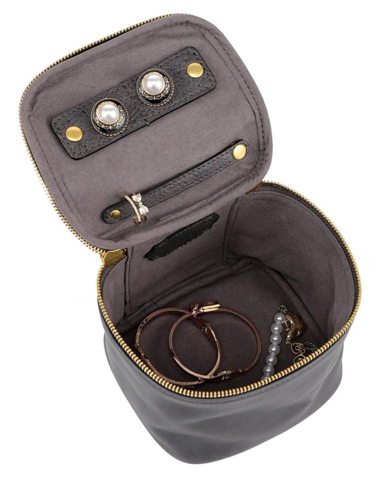 Celosia Cube Leather Jewelry Case