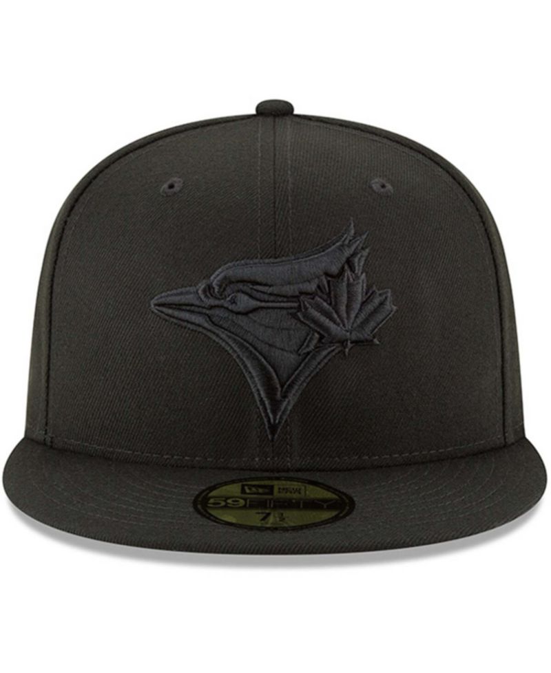 Men's Black Toronto Blue Jays Primary Logo Basic 59FIFTY Fitted Hat