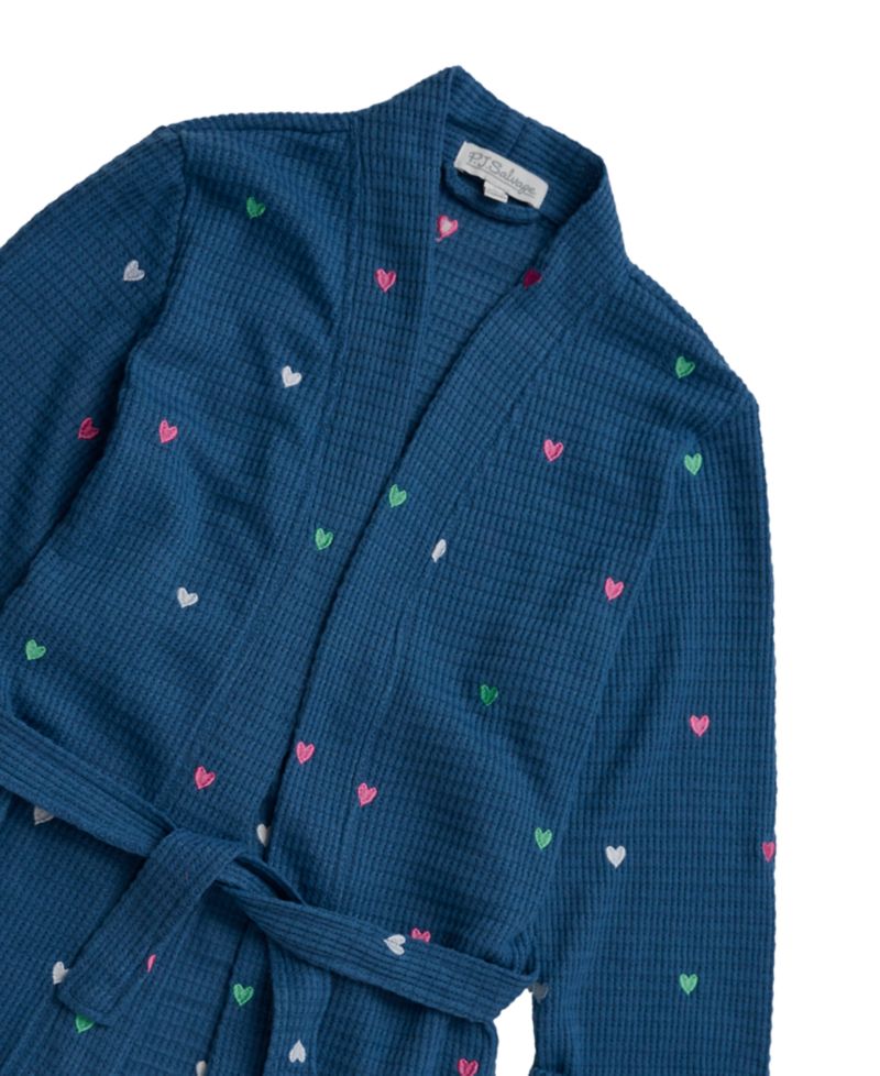 Girls' 6-16 Waffle Texture Robe
