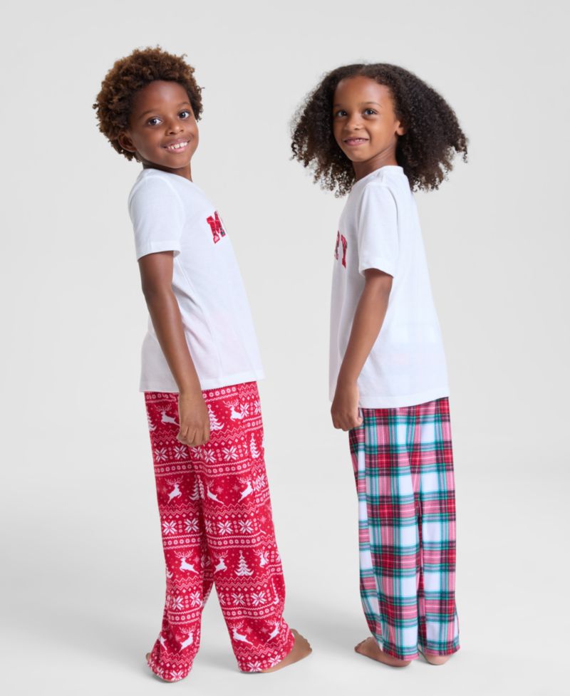 Kids 2T-16 Merry Plaid Pajama Pants