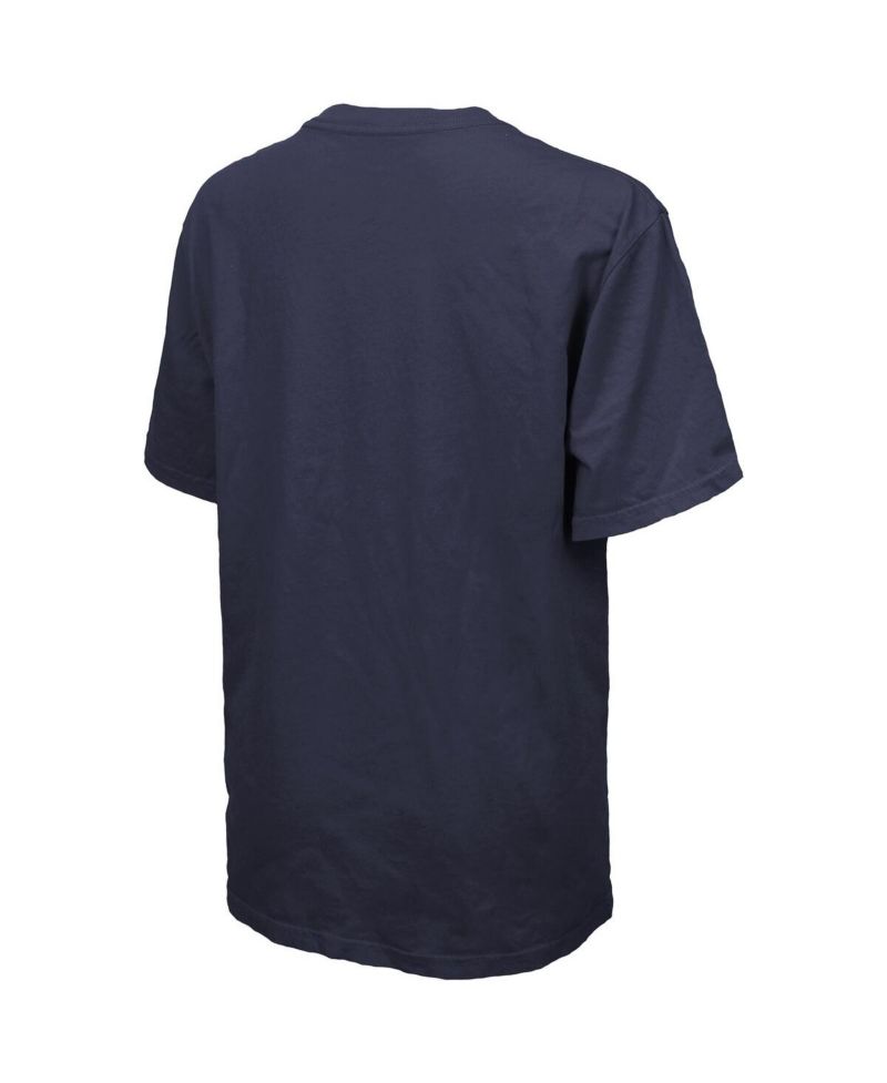 Women's Navy Detroit Tigers Oversized First Base T-Shirt