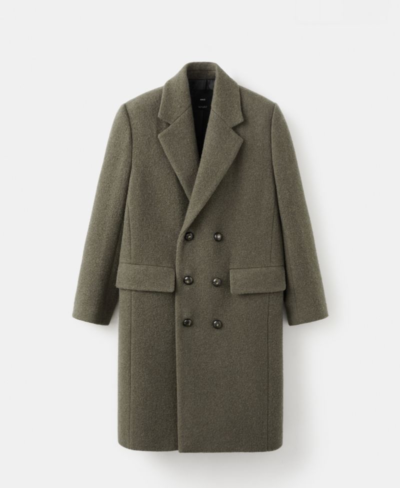 Women's Double-Breasted Wool Coat