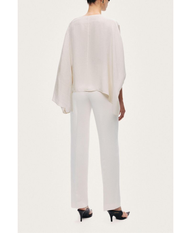 Women's Fluid Cape Blouse