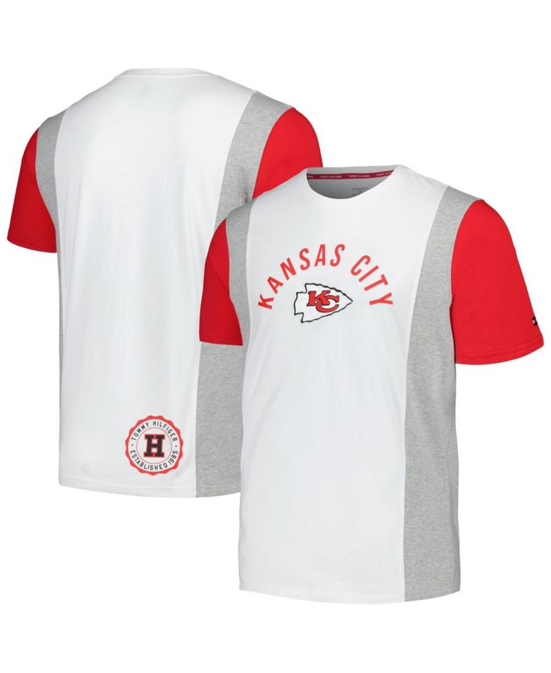 Men's White Kansas City Chiefs Philip T-Shirt