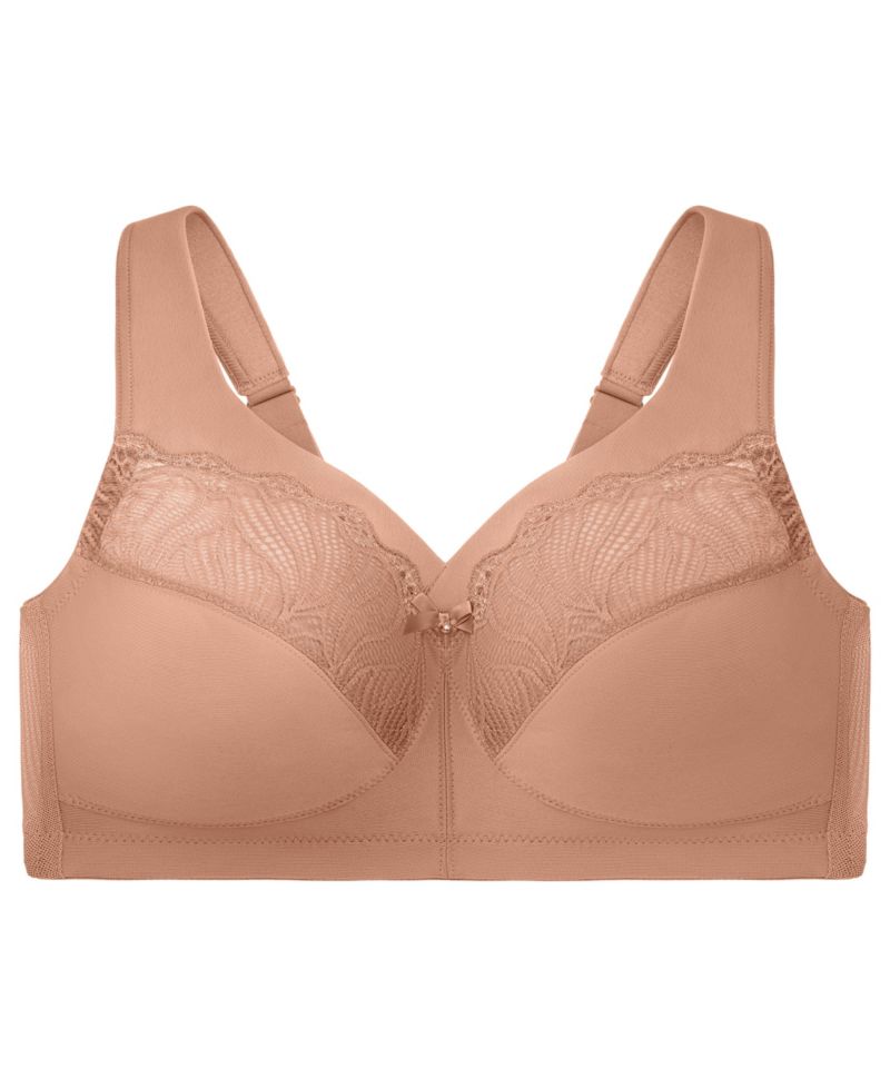 Plus Size Full Figure Magiclift Natural Shape Support Wireless Bra 1010