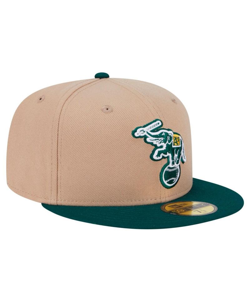 Men's Khaki Athletics 59FIFTY Fitted Hat