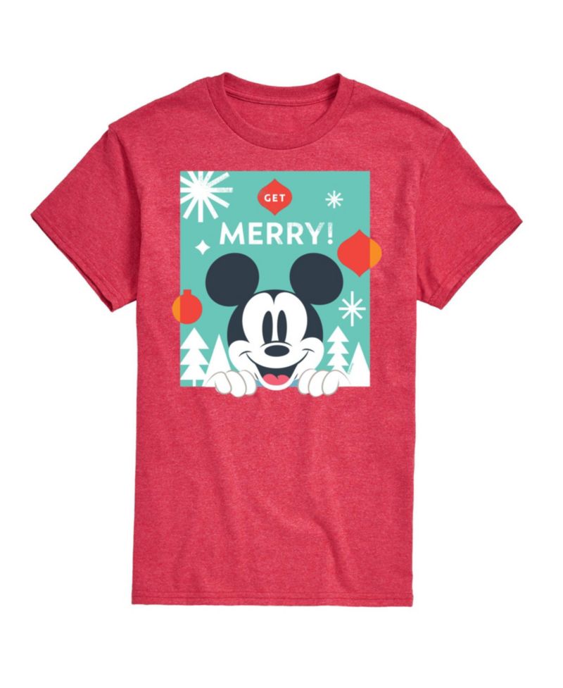 Men's Disney Holiday Short Sleeves T-shirt