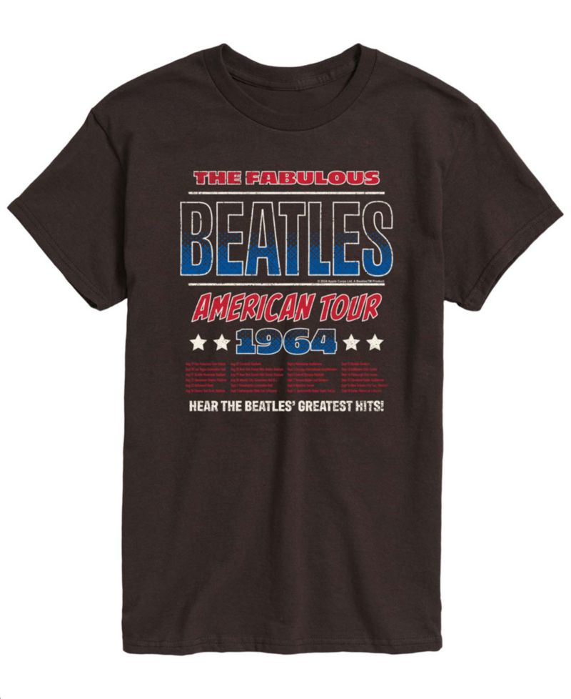Men's The Beatles American Tour 64 Short-Sleeve Graphic T-Shirt
