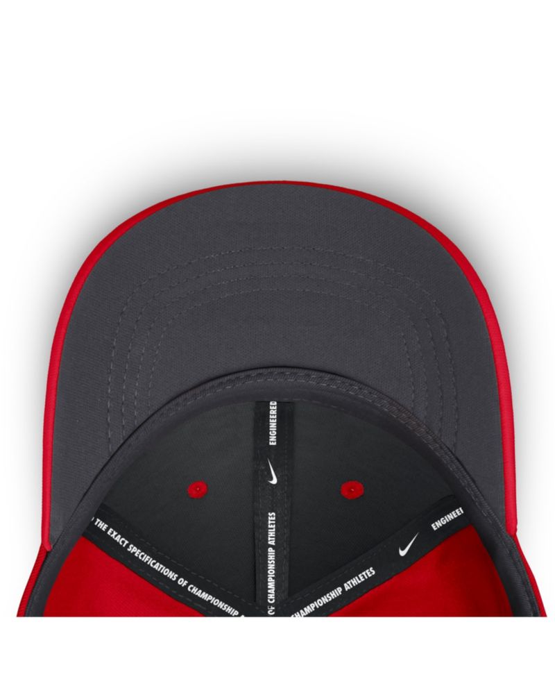 Ohio State Buckeyes Stretch-Fit Aerobill Swooshflex Baseball Cap