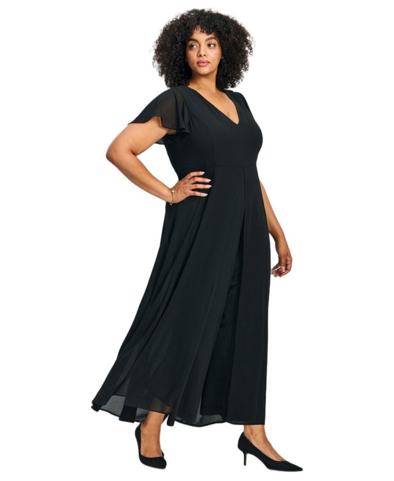 Plus Size Glam Jumpsuit