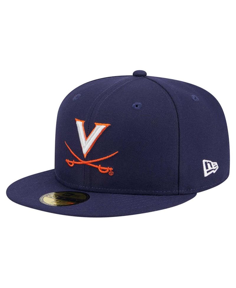 Men's Navy Virginia Cavaliers 59FIFTY Fitted Hat