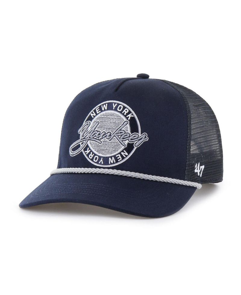 Men's Navy New York Yankees Promenade Hitch Adjustable Hat