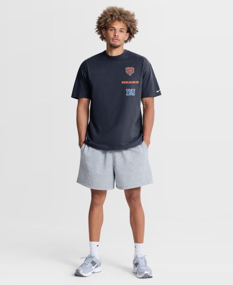 Men's Chicago Bears Max90 Heavyweight Cotton Relaxed-Fit T-Shirt