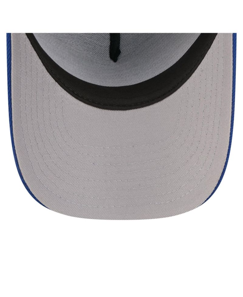 Big Boys and Girls Royal Kansas City Royals Cooperstown Logo 9FORTY A-Frame Adjustable Hat
