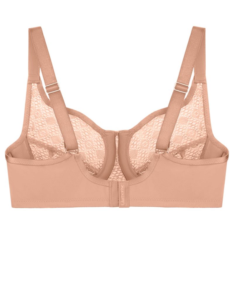 Plus Size Full Figure Wonderwire Lace Comfort Bra 9855