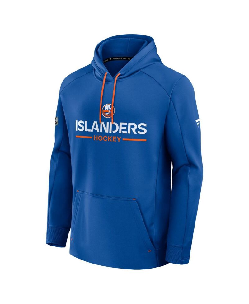 Men's Royal New York Islanders Authentic Pro Rink Hoodie