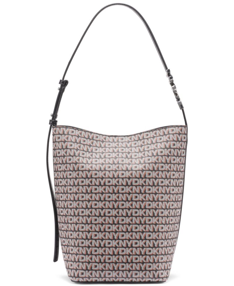 Avril Small Logo Bucket Bag