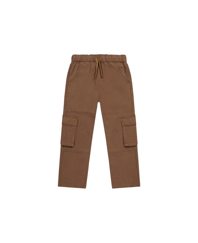 Baby Boys 12M-24M Twill Pants with Cargo Pockets