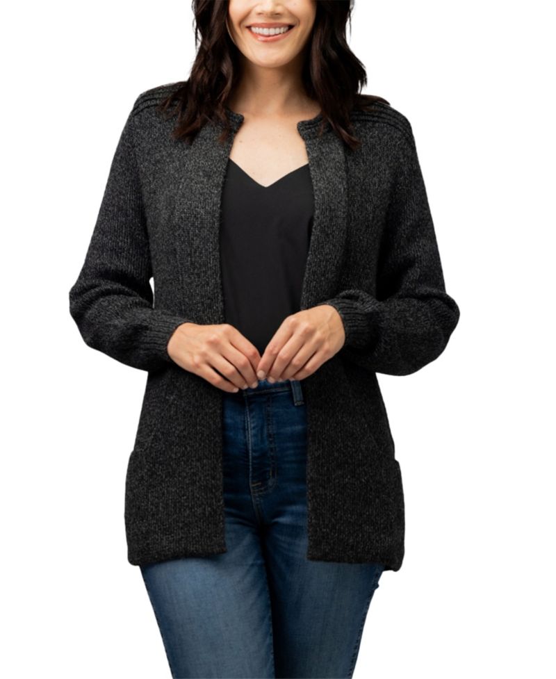 Women's Linda Ebel Alpaca-Blend Open Front Cardigan