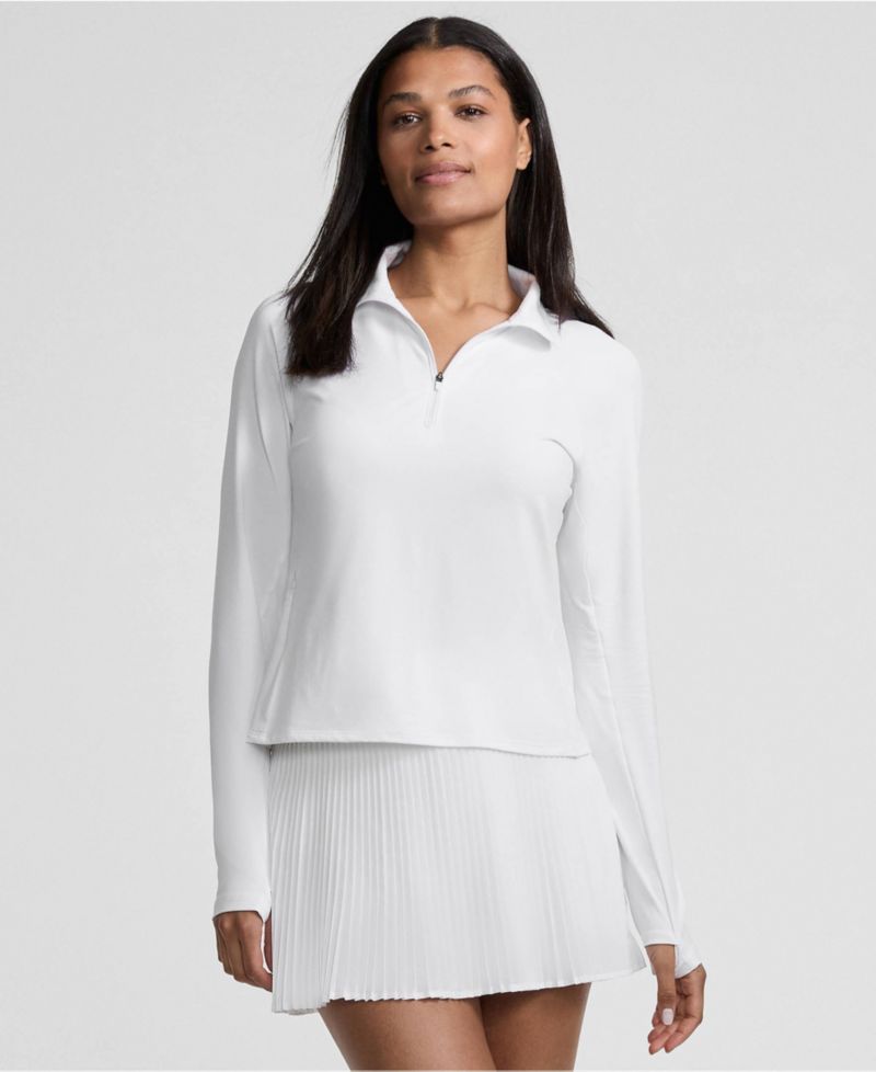 Women's SunShade UPF 50 Quarter Zip Rash Guard