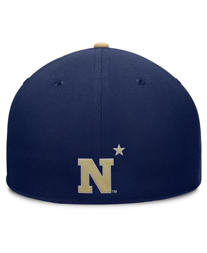 Men's Navy Navy Midshipmen Pick Off Fitted Hat
