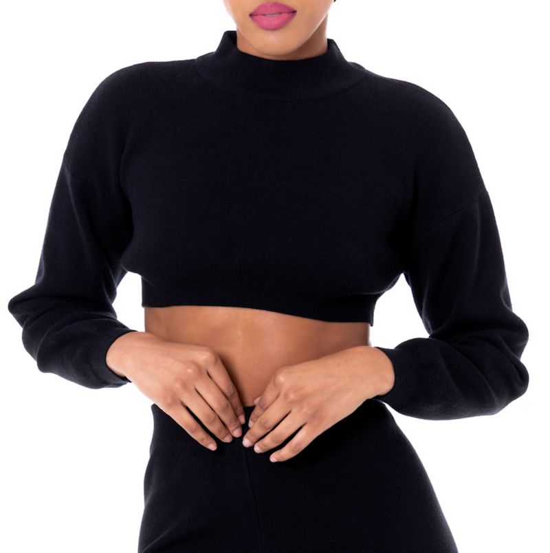 Women's Charlie Micro Crop Sweater