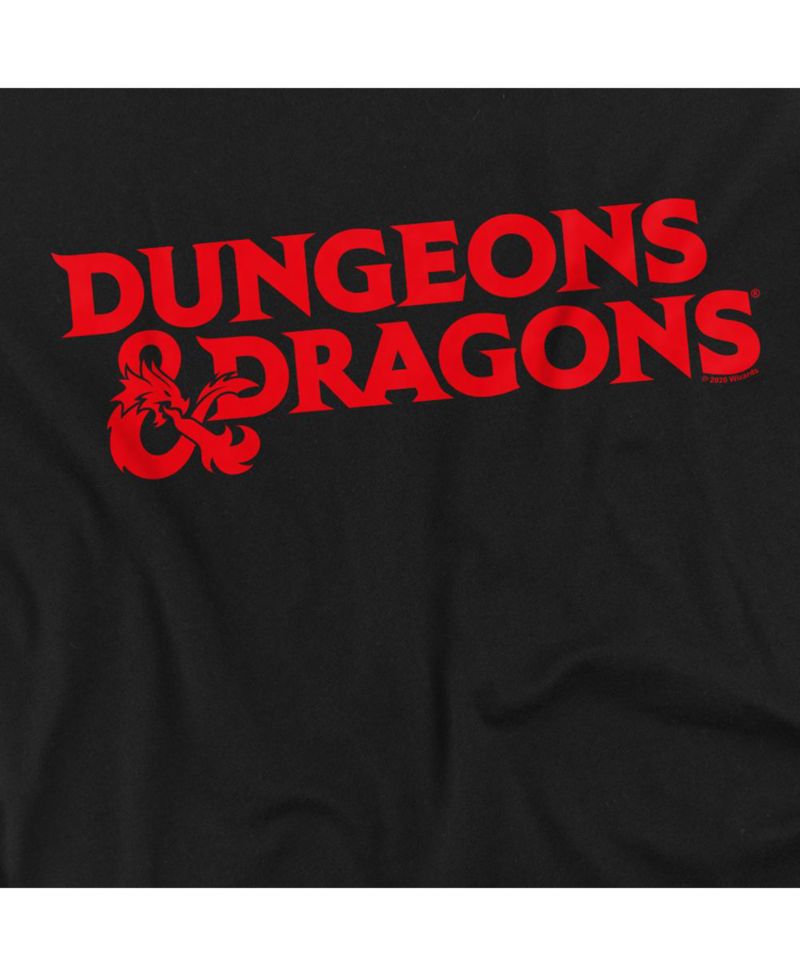 Big & Tall Dungeons Dragons Full Logo T-Shirt