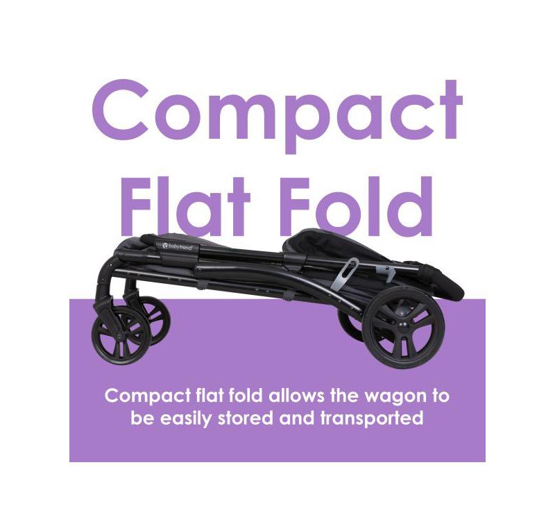 Kids Trend Tour LTE 2-in-1 Stroller Wagon - - Gravity Black