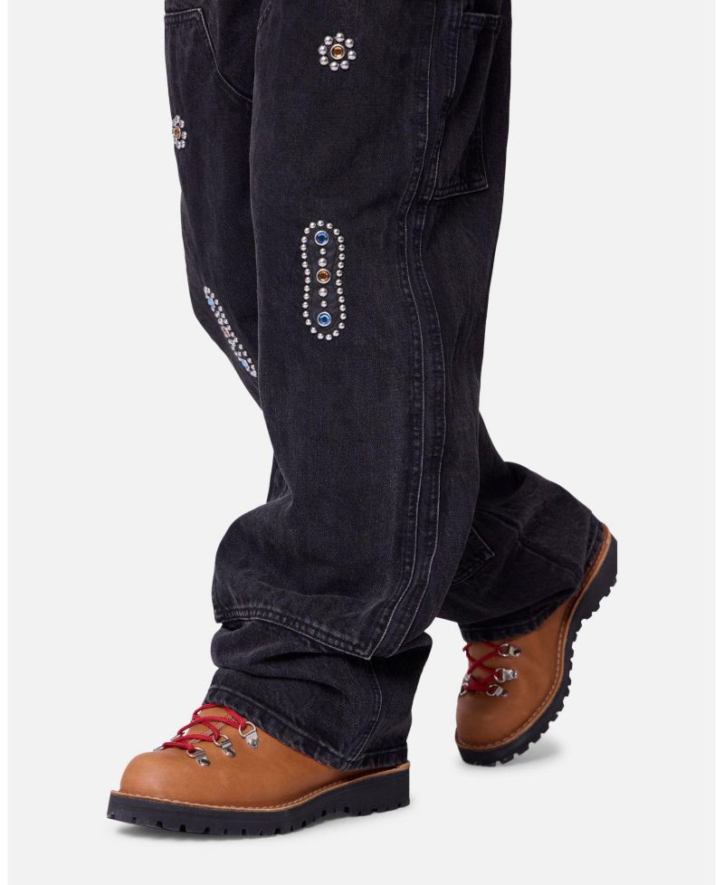 Men's Ultra Baggy Western Jewel Jeans