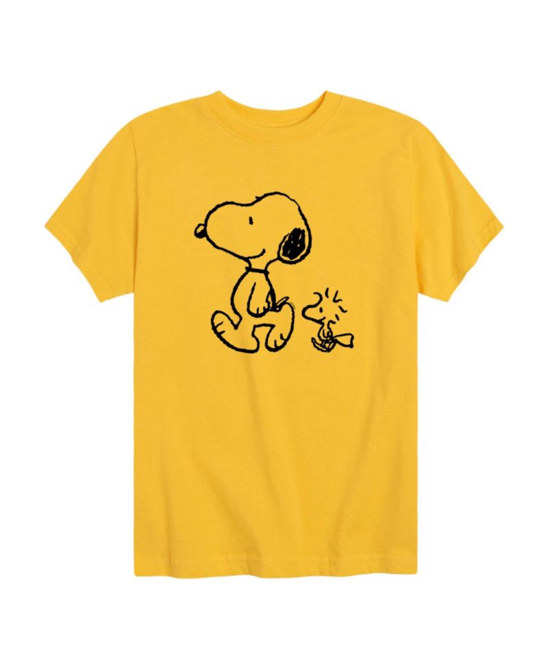 Big Boys Snoopy Woodstock Graphic Tee