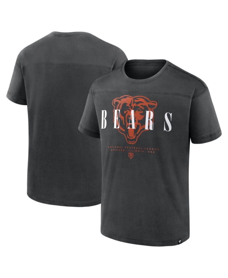 Men's Black Chicago Bears Endzone Dance Relaxed Fashion T-Shirt