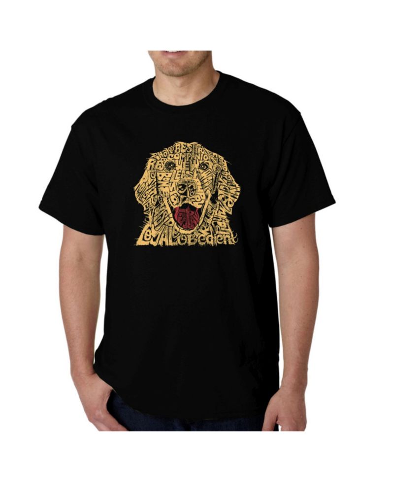 Men's Word Art T-Shirt - Dog