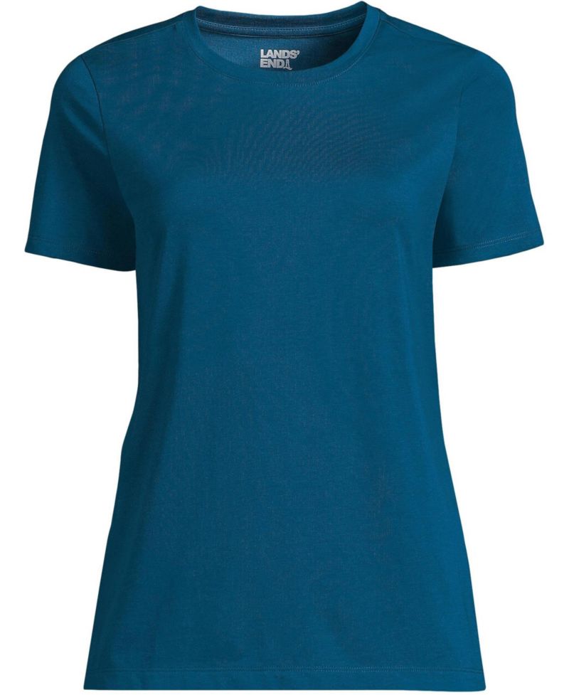 Women's Tall Relaxed Supima Cotton Crew Neck T-Shirt