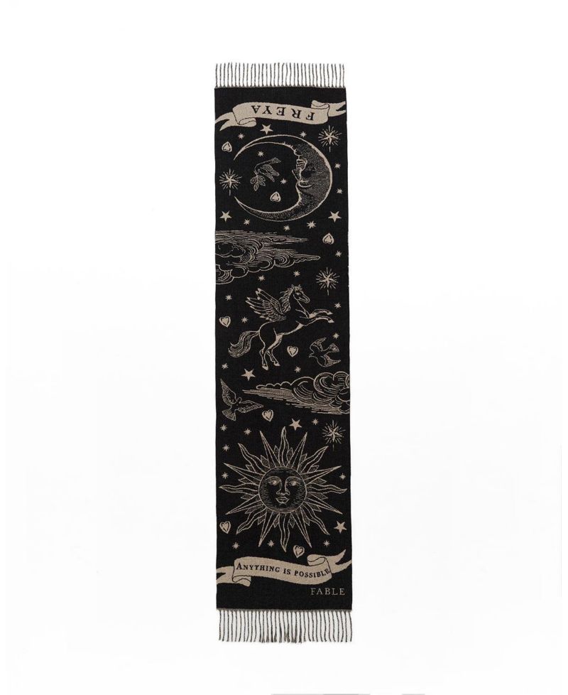 Women's Freya Celestial Jacquard Scarf