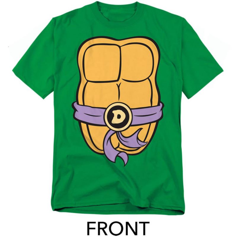 Men's Donatello Shell Front Back T-Shirt