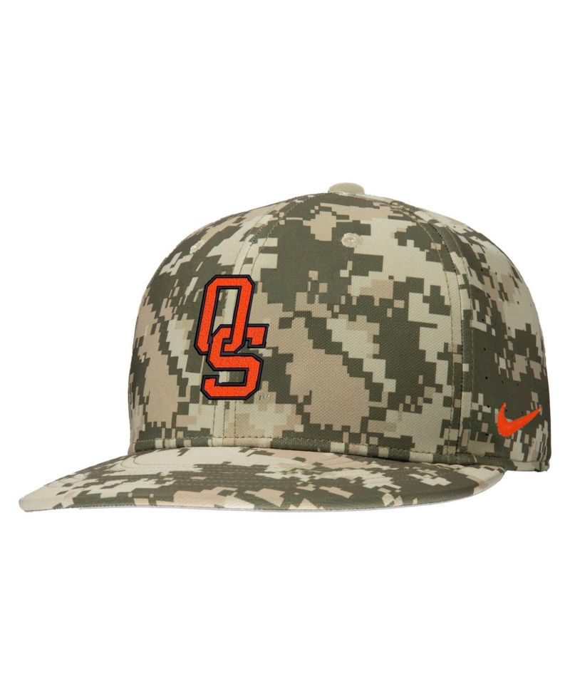 Men's Digital Camo Oklahoma State Cowboys On-Field Baseball Performance Fitted Hat