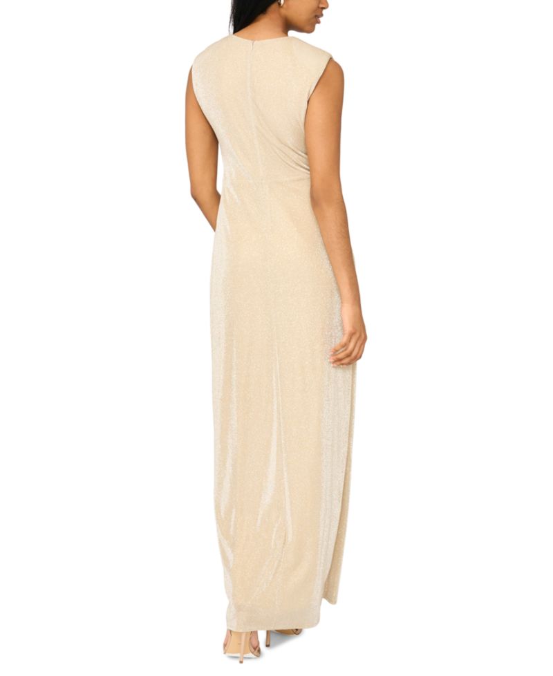 Women's Asymmetric Sleeveless Gown