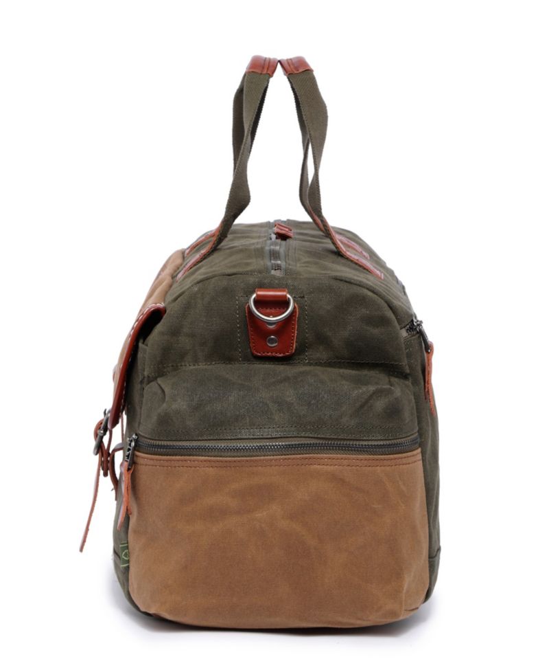 Stone Creek Waxed Canvas Duffel Bag