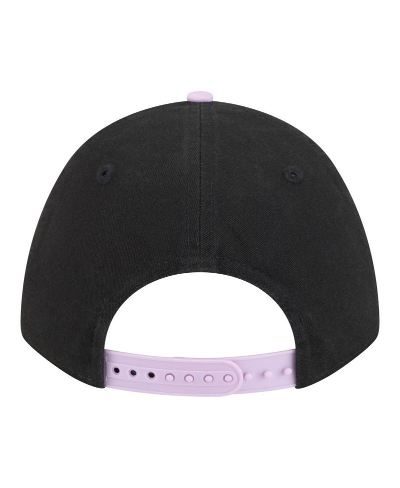 Men's and Women's Eclipse Black/Violet Golden State Valkyries Team Loyal Script Two-Tone M-Crown 9FORTY Adjustable Hat